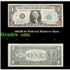 Image 1 : 1963B $1 Federal Reserve Note Grades vf+