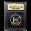 Image 2 : Proof 1986-S Liberty Modern Commem Half Dollar 50c Graded GEM++ Proof Deep Cameo By USCG