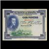 Image 2 : 1925 Republican Spain 100 Pesetas Note P# 69C Grades Choice AU/BU Slider