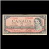 Image 2 : 1957-1973 Canada 2 Dollar Note P# 76D Grades vf++