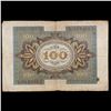 Image 3 : 1920 Weimar Germany 100 Mark Note P# 69A Grades vf+