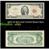 Image 1 : 1963 $2 Red seal United States Note Grades vf+