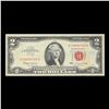 Image 2 : 1963 $2 Red seal United States Note Grades vf+