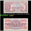 Image 1 : 1950 Great Britain 1 Pond Note P# M22A Grades Select CU