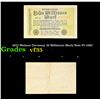 Image 1 : 1923 Weimar Germany 10 Millionen Mark Note P# 106C Grades vf++