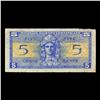 Image 2 : 1954 U.S. Military Payment Certificate MPC 5 Cent Note P# M29A Grades vf+