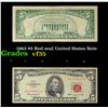 Image 1 : 1963 $5 Red seal United States Note Grades vf++