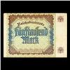 Image 2 : 1922 Weimar Germany 5,000 Mark Note P# 81D Grades vf++
