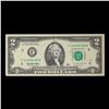 Image 2 : 1995 $2 Green Seal Federal Reseve Note Grades Choice AU/BU Slider