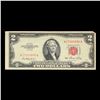 Image 2 : 1963 $2 Red seal United States Note Grades vf+