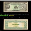 Image 1 : 1942 Philippines Under Japanese (JIM) Occupation 10 Pesos Note P# 111A Grades Select AU