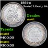 Image 1 : 1891-o Seated Liberty Dime 10c Grades Select Unc