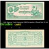 Image 1 : 1942 Burman Under Japanese (JIM) Occupation 1 Pupee Note P# 14A Grades Select CU