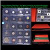 Image 1 : Huge Liifetime Collection - Too Many Coins To Auction Individually - This Lot is For One Page of 20 