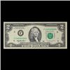 Image 2 : 1995 $2 Green Seal Federal Reseve Note Grades Choice AU/BU Slider