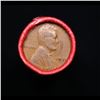 Image 3 : Mixed small cents 1c orig shotgun roll, 1948-p Lincoln Cent, 1927-p Lincoln Cent other end, Nathan's