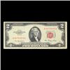 Image 2 : 1953 $2 Red seal United States Note Grades vf++