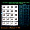 Image 1 : Huge Liifetime Collection - Too Many Coins To Auction Individually - This Lot is For One Page of 20 
