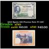 Image 1 : 1925 Spain 100 Pesetas Note P# 69C Grades xf+
