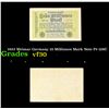 Image 1 : 1923 Weimar Germany 10 Millionen Mark Note P# 106C Grades vf++