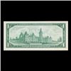 Image 3 : 1960-1967 Canada 1 Dollar Note  P# 84A Grades Choice CU
