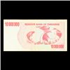 Image 3 : 2008 Zimbabawe 10 Million Dollar Note P# 55A Grades xf+