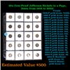 Image 1 : Huge Liifetime Collection - Too Many Coins To Auction Individually - This Lot is For One Page of 20 