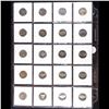 Image 3 : Huge Liifetime Collection - Too Many Coins To Auction Individually - This Lot is For One Page of 20 