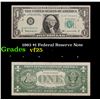 Image 1 : 1963 $1 Federal Reserve Note Grades vf+