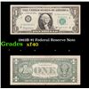 Image 1 : 1963B $1 Federal Reserve Note Grades xf