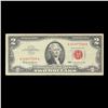 Image 2 : 1963 $2 Red seal United States Note Grades vf++
