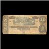 Image 2 : 1864 $10 Confederate Note, T68 Grades f+