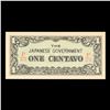 Image 2 : 1942 Philippines Under Japanese (JIM) Occupation 1 Centavo Note P# 102B Grades Gem CU