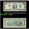 Image 1 : 2009 $2 Green Seal Federal Reseve Grades Select CU