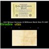 Image 1 : 1923 Weimar Germany 10 Millionen Mark Note P# 106C Grades vf+