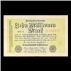 Image 2 : 1923 Weimar Germany 10 Millionen Mark Note P# 106C Grades vf+