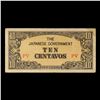 Image 2 : 1942 Philippines Under Japanese (JIM) Occupation 5 Centavo Note P# 104B Grades vf++