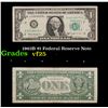 Image 1 : 1963B $1 Federal Reserve Note Grades vf+