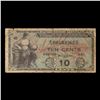 Image 3 : 1951 U.S. Military Payment Certificate MPC 10 Cent Note P# M23A Grades f+