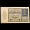 Image 2 : Set of 2 Consecutive 1922 Germany 10,000 Mark "Vampire Note" P# 72 Grades CU
