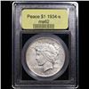 Image 4 : ***Auction Highlight*** 1934-s Peace Dollar $1 Graded Select Unc BY USCG (fc)
