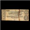 Image 2 : 1864 $10 Confederate Note, T68 Grades vf+