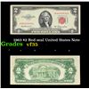 Image 1 : 1953 $2 Red seal United States Note Grades vf++