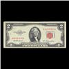 Image 2 : 1953 $2 Red seal United States Note Grades vf++