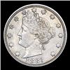 Image 1 : 1883 N/C Liberty Nickel 5c Grades Choice Unc
