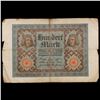 Image 2 : 1920 Weimar Germany 100 Mark Note P# 69B Grades vf+