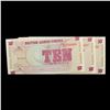 Image 3 : Set of 3 consecutive 1972 Great Britain 5 New pence Military payment Note P# M54A Grades CU