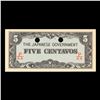 Image 2 : 1942 Philippines Under Japanese (JIM) Occupation 5 Centavo Note P# 103B Grades Select CU