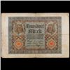 Image 2 : 1920 Weimar Germany 100 Mark Note P# 69A Grades vf+