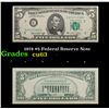 Image 1 : 1974 $5 Federal Reserve Note Grades Select CU